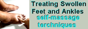 Click here for the latest Healthy Living article swollen feet and words